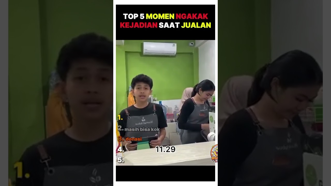 Kejadian Ngakak Saat Jualan 🤣 Pembeli & Penjual Sama-Sama Kocak! #NgakakCore
