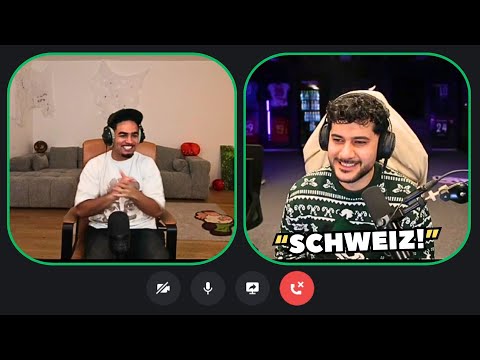 "I'M MOVING TO SWITZERLAND!" 😱🇨🇭 Mejor speaks to Hamed Loco for the first time
