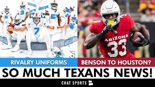 🚨MAJOR TEXANS NEWS: New Texans Rival Uniforms + Texans Free Agent Rumors + Injury News