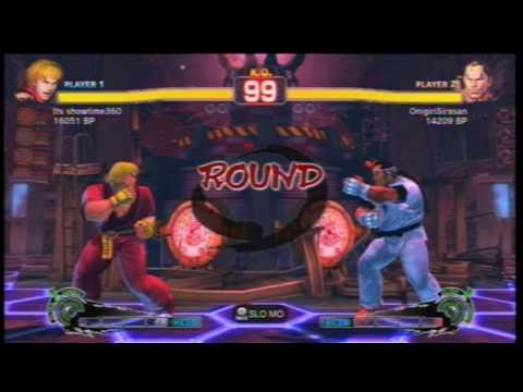 SSF4 [A vs A]: Its showtime360(#19 Ken) vs OnigiriSirasan(#4 Dan) Ep.222