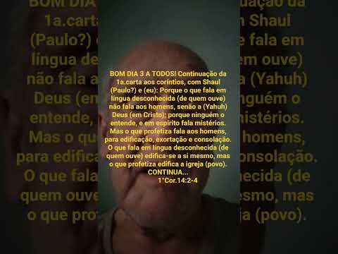 1a.CARTA AOS CORÍNTIOS?
