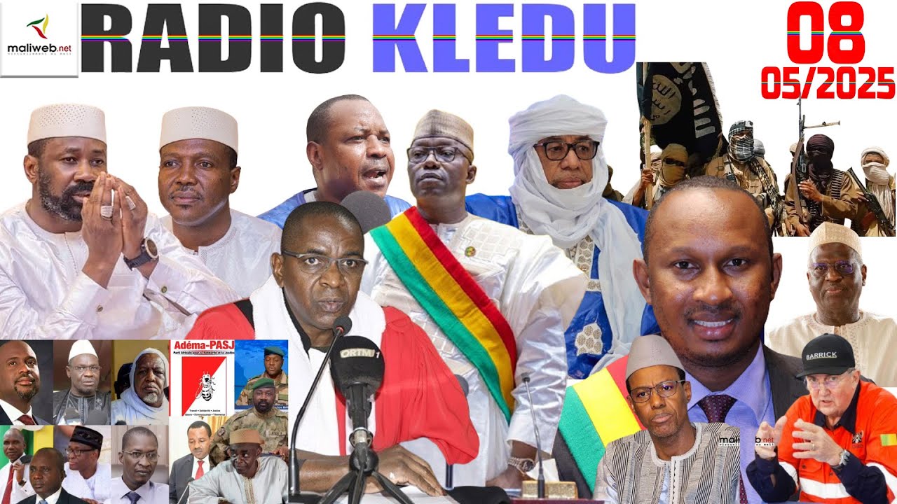 La Revue de Presse de la RADIO KLEDU du 08 Mai 2025