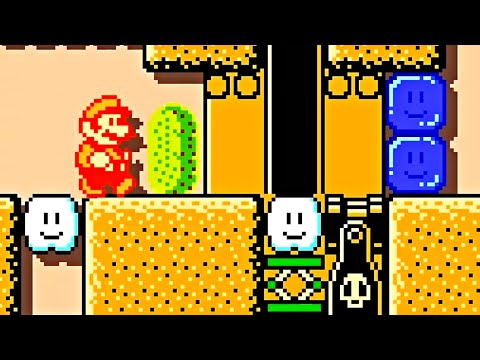 Super Mario Maker 2 🔧 Pyramid of Puzzles 🔧 Blue_Yoshi