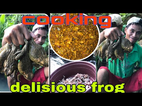COOKING DELICIOUS FROG in PHILIPPINES