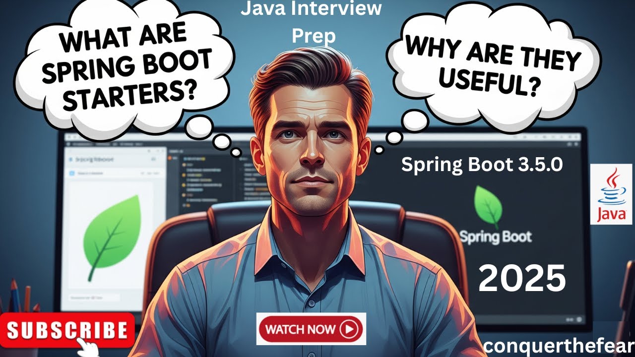 Spring Boot Starters: Simplifying Java Dependency Management & Auto-Configuration | Interview Ques