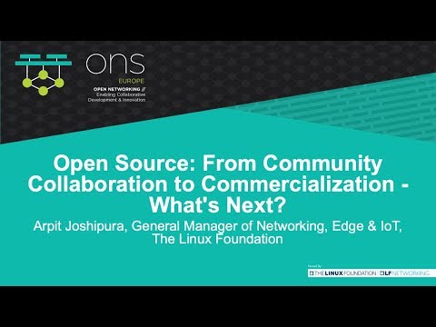 Keynote: Open Source: From Community Collaboration to Commercialization - What's... Arpit Joshipura