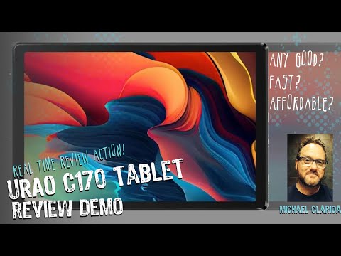 URAO C107 tablet review by a professional illustrator