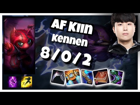 Kennen vs Gnar AF Kiin TOP (8/0/2) - v11.1