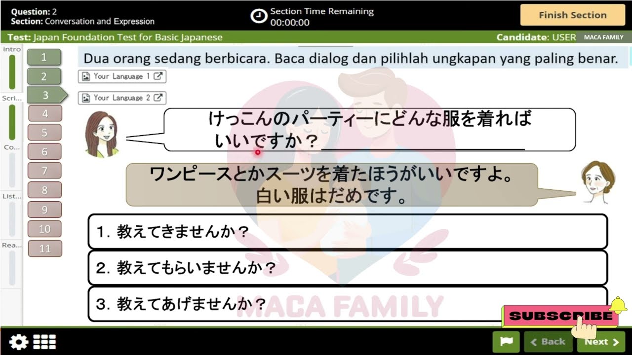 PENJELASAN SOAL JFT SOAL EXPRESI #KUTSU SHITA