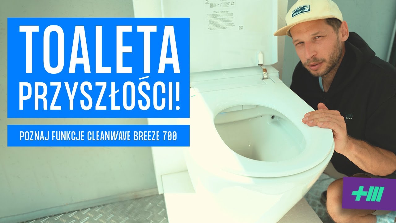 Inteligentna toaleta myjąca Clean Wave Breeze 700 ze stelażem Inteligentna toaleta myjąca Clean Wave Breeze 700 ze stelażem