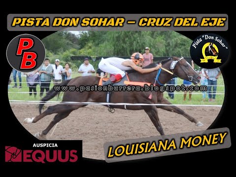 LOUISIANA MONEY, Pista Don Sohar - Cruz del Eje (14-03-2021)