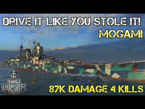 World of Warships - Drive it like you stole it! - Mogami