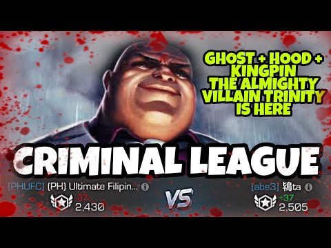Criminal League - Alliance War 29.11 | Marvel Contest of Champions