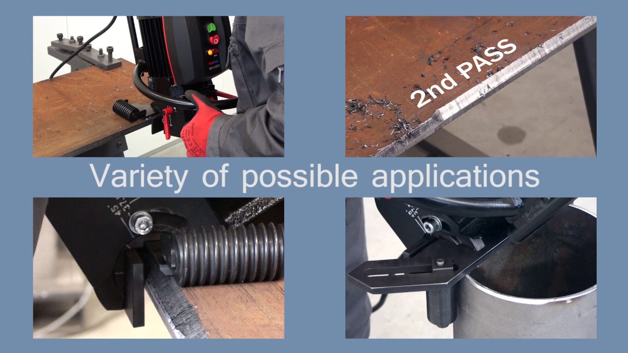 Steelmax BM20 PLUS Portable Beveling Machine