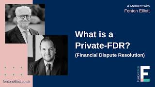 What is a Private-FDR?
