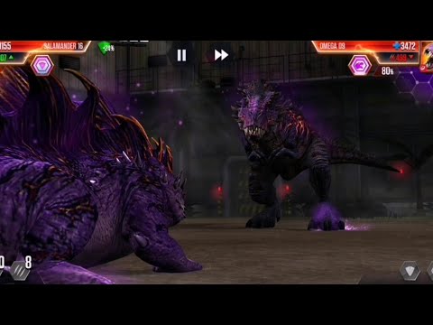 Salamander 16 in battle | jurassic world the game