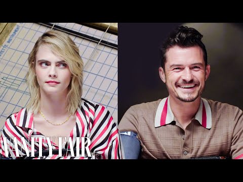 Cara Delevingne and Orlando Bloom Take a Lie Detector Test  | Vanity Fair