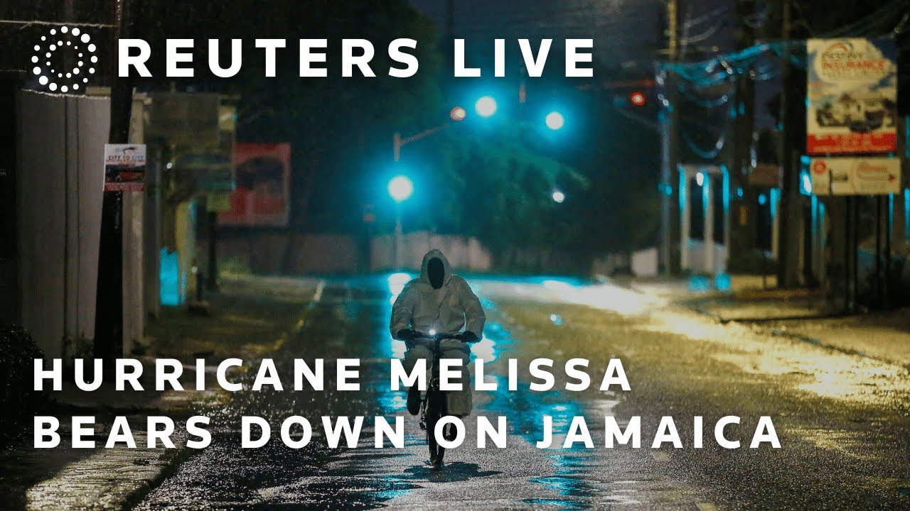 LIVE: Hurricane Melissa bears down on Jamaica | REUTERS facade placeholder