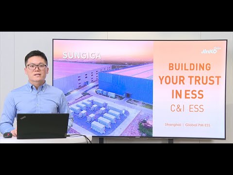 Jinko SunGiga — офіційний огляд лінійки C&I ESS