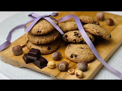 Biscotti Integrali Cioccolato e Nocciole