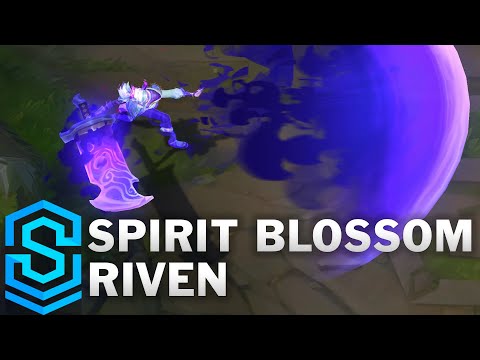 Spirit Blossom Riven Skin Spotlight - Pre-Release - League of Legends
