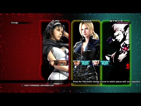 63 - Tekken Tag Tournament 2 - Coouge (Jun Kazama) vs machucando (Nina/Steve)