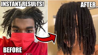 HOW TO MAKE YOUR DREADS GROW FASTER! | *INSTANT RESULTS*
