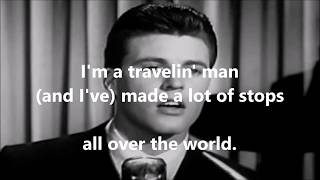 Travelin&#39; Man  RICKY NELSON  (with lyrics)