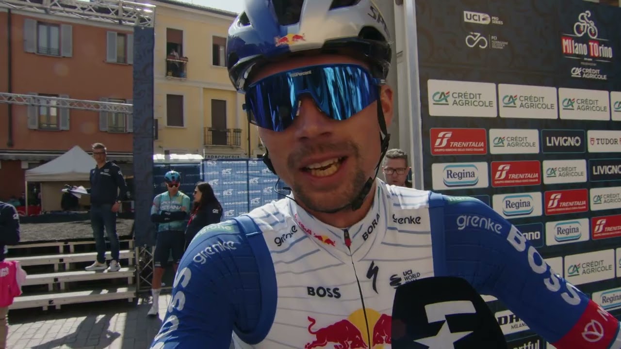 Primož Roglič - Interview at the start - Milano - Torino 2026 - YouTube