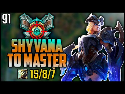 Shyvana To Master #91 - 15/8/7  vs. Master Yi jungle (Full game)