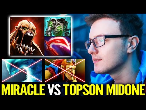 MIRACLE vs OG Midone Topson K.O 20K MMR 100% Right Click Lifestealer Max Physic Damage Build Dota 2