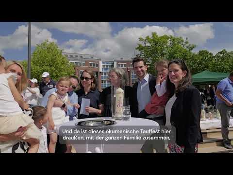 Ökomenisches Tauffest in Mönchengladbach