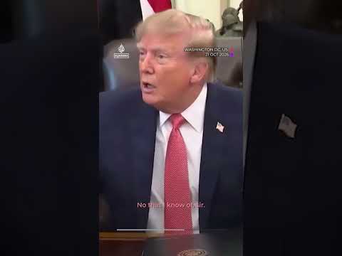 Trump snaps at reporter, ordering him to be quiet