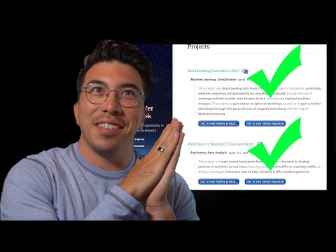 Reviewing Your Data Science Projects Episode 17 Best Portfolio Website Yet