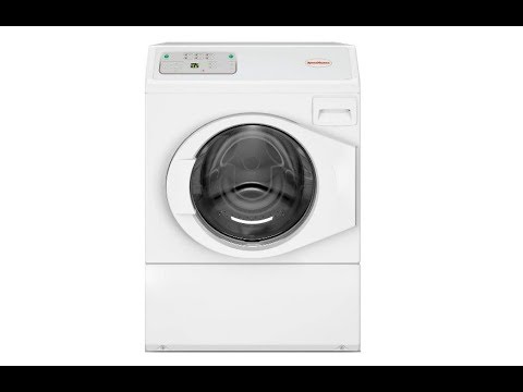 Speed Queen LFNE5BSP115TW01 27'' Inch Commercial Front Load Washer with 3.42 cu. ft.