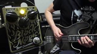 Video thumbnail for Dr.No Effects Black Magic Bass Distortion Demo w/ Maruszczyk Elwood Absolution 4A by Francesco Borello