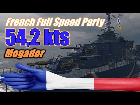 MOGADOR - French Full Speed Party - World of Warships