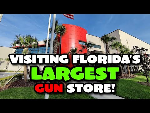 VISITING FLORIDA’S LARGEST GUN STORE! 🔫🛒🎯