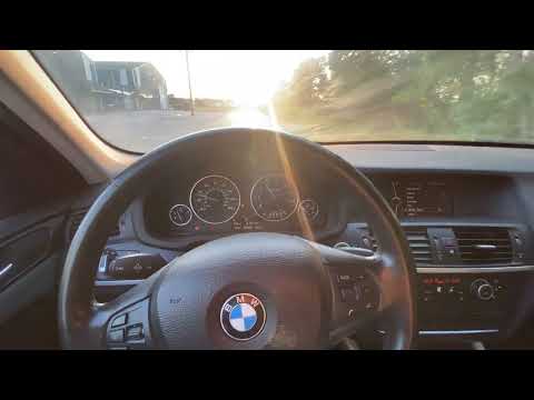 2011 BMW X3 142k test drive