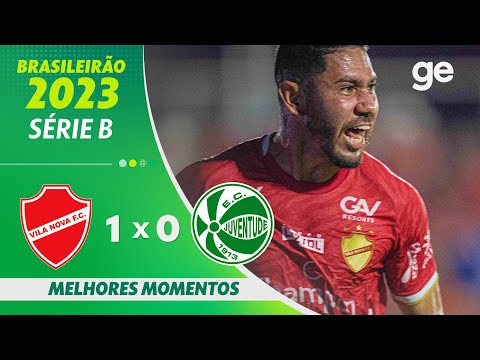 Gols e lances de Vila Nova-GO x Juventude-RS