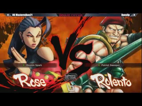 Next Level Battle Circuit 152 - USF4 - OG Mastermikee21 (Rose) vs Danslip (Rolento)