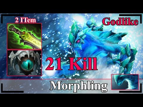 Godlike - [Morphling] Midlane Ez Game 21 Kill | Immortal Pro Game Play | Dota 2 Sroksre Game Play