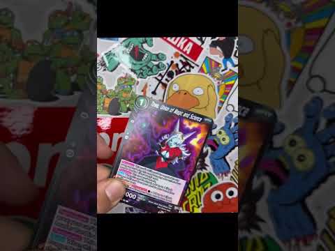 Dragon ball super vermillion bloodline booster pack opening #unboxing #dragonball #shorts