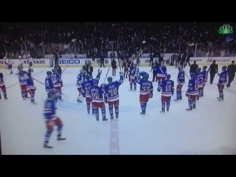 canadiens vs rangers G6 R1 2017 playoffs NYR WINS 4 - 2