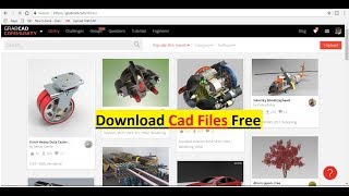 Download lagu Download Free 3D Cad Files from Grabcad mp3
