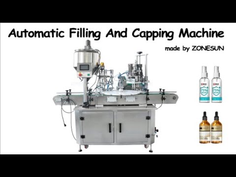 How To Use ZS-AFC3 Full Automatic illing And Capping Machine
