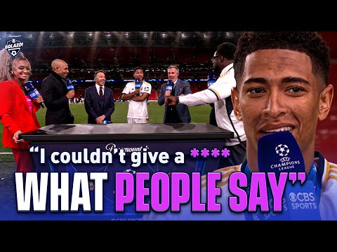 Jude Bellingham speaks after winning his FIRST UCL with Real Madrid | UCL Today | CBS Sports Golazo
