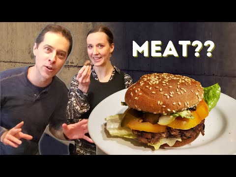 ARE MEAT ANALOGUES HEALTHY? And how to make your own veggie burgers at home. A nutrition comedy.