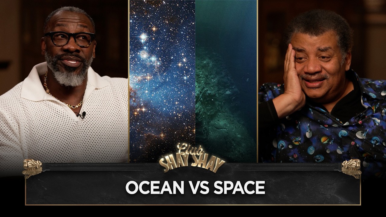 Ocean vs Space: Neil deGrasse Tyson Answers Which Is Harder To Explore & Why! I CLUB SHAY SHAY