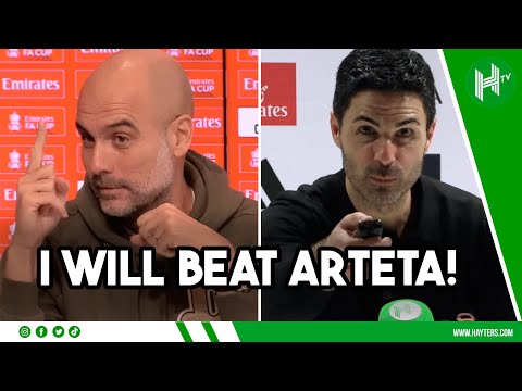 I WILL BEAT ARTETA! | Master v Apprentice | Pep v Arteta… the story so far ✨